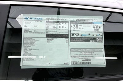 2026 Hyundai TUCSON HYBRID Blue