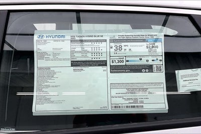 2026 Hyundai TUCSON HYBRID Blue
