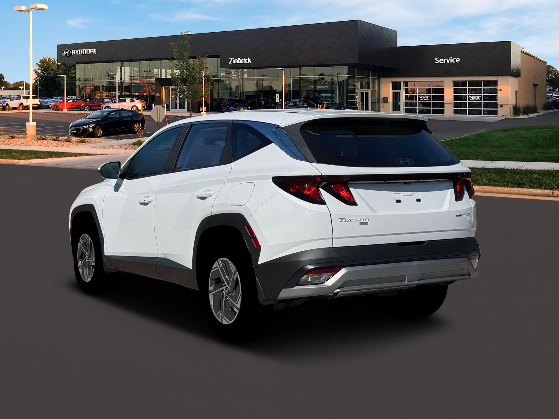 2026 Hyundai TUCSON HYBRID Blue