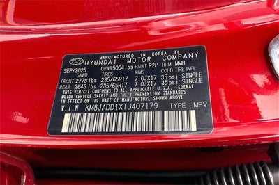 2026 Hyundai TUCSON HYBRID Blue