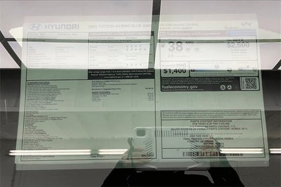 2025 Hyundai TUCSON HYBRID Blue