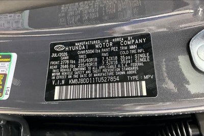2026 Hyundai TUCSON HYBRID SEL AWD