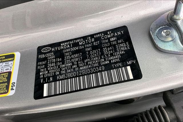2025 Hyundai TUCSON HYBRID Blue