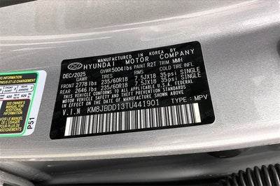 2026 Hyundai TUCSON HYBRID SEL AWD