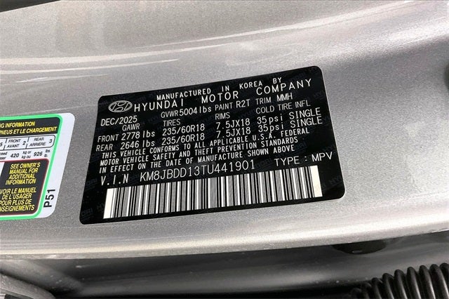 2026 Hyundai TUCSON HYBRID SEL AWD