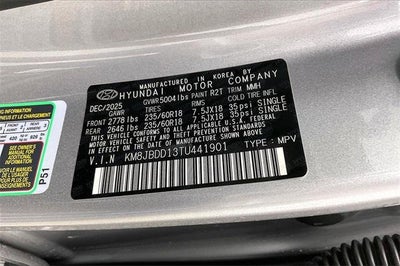 2026 Hyundai TUCSON HYBRID SEL AWD