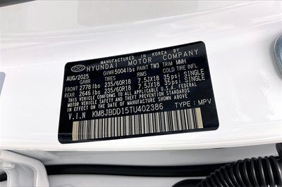 2026 Hyundai TUCSON HYBRID SEL AWD