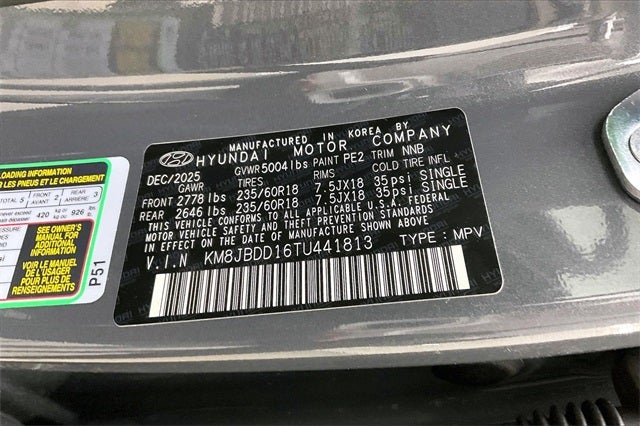 2026 Hyundai TUCSON HYBRID SEL AWD