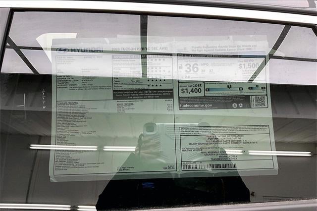 2026 Hyundai TUCSON HYBRID SEL AWD