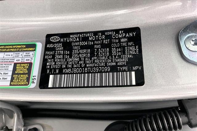 2026 Hyundai TUCSON HYBRID SEL AWD