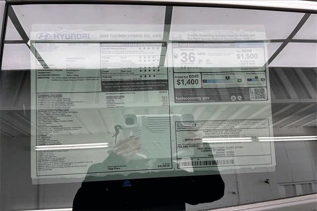 2026 Hyundai TUCSON HYBRID SEL AWD