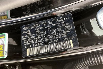 2026 Hyundai TUCSON HYBRID SEL AWD