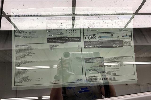 2026 Hyundai TUCSON HYBRID SEL AWD