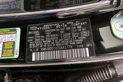 2026 Hyundai TUCSON HYBRID SEL AWD