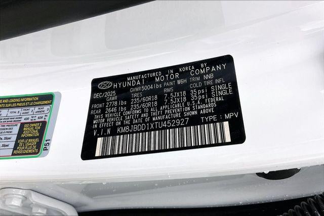 2026 Hyundai TUCSON HYBRID SEL AWD