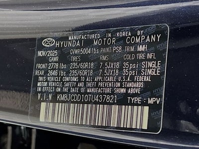 2026 Hyundai TUCSON HYBRID SEL Convenience