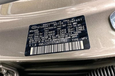 2026 Hyundai TUCSON HYBRID SEL Convenience