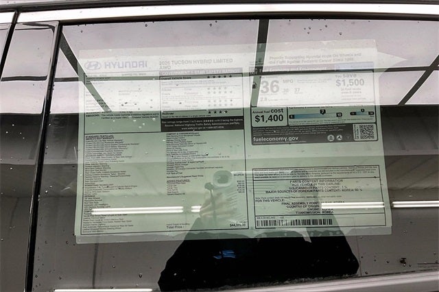 2026 Hyundai TUCSON HYBRID Limited