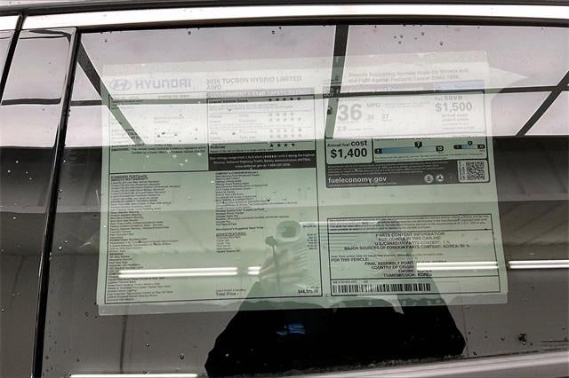 2026 Hyundai TUCSON HYBRID Limited