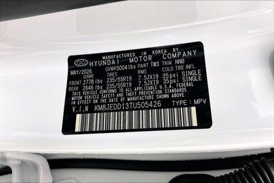2026 Hyundai TUCSON HYBRID Limited