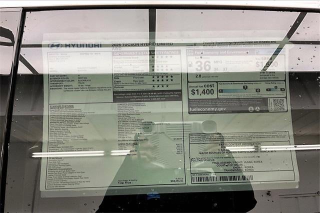 2026 Hyundai TUCSON HYBRID Limited