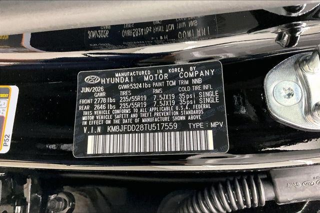 2026 Hyundai TUCSON PLUG-IN HYBRID Limited