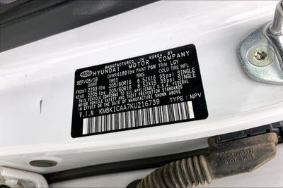 2019 Hyundai KONA SE