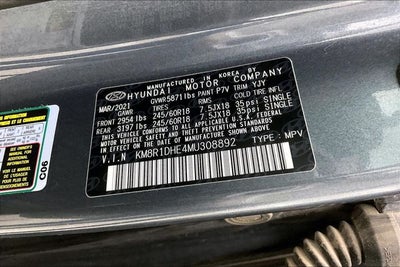 2021 Hyundai PALISADE SE