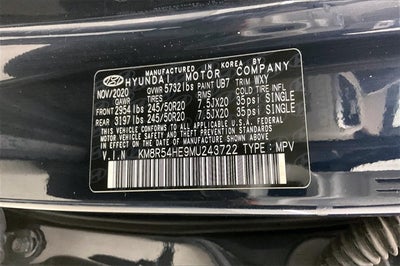 2021 Hyundai PALISADE Limited