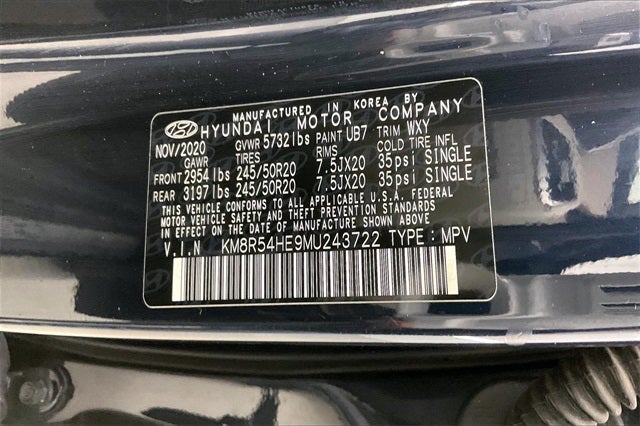 2021 Hyundai PALISADE Limited