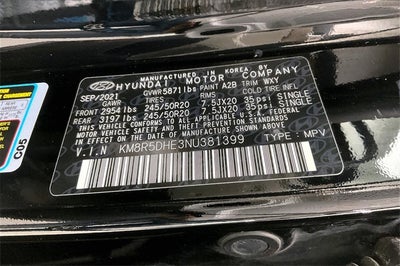 2022 Hyundai PALISADE Limited