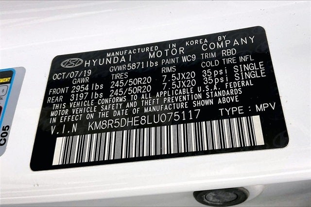 2020 Hyundai PALISADE Limited