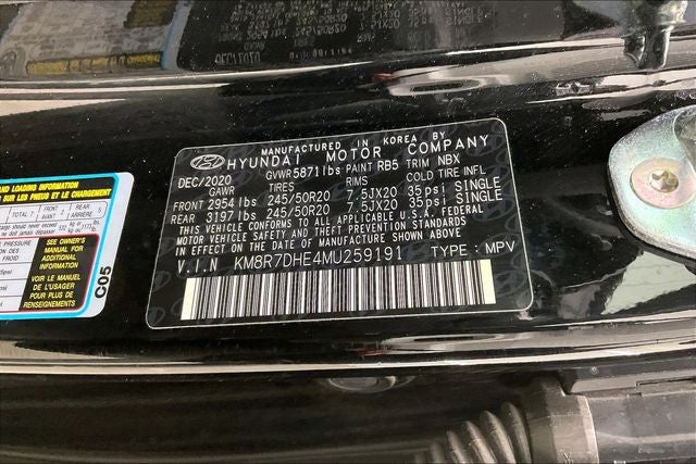 2021 Hyundai PALISADE Calligraphy