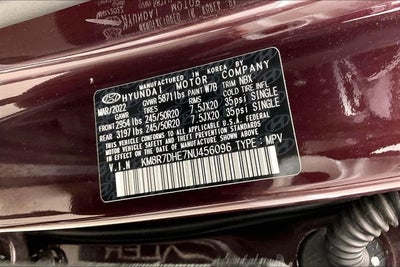2022 Hyundai PALISADE Calligraphy