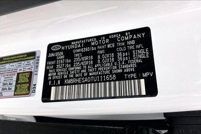 2026 Hyundai PALISADE HYBRID SEL Premium 7P