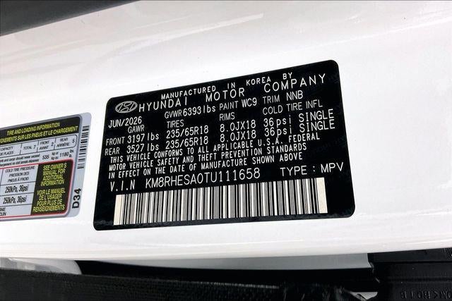 2026 Hyundai PALISADE HYBRID SEL Premium 7P