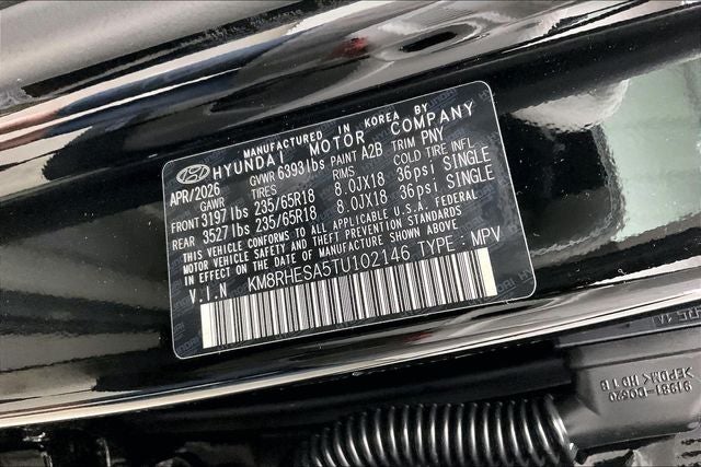 2026 Hyundai PALISADE HYBRID SEL Premium 7P