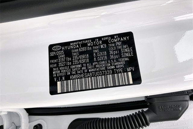 2026 Hyundai PALISADE HYBRID SEL Premium 7P