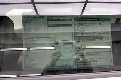 2026 Hyundai PALISADE HYBRID SEL Premium 7P