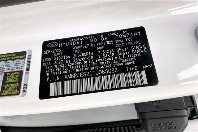 2026 Hyundai PALISADE XRT Pro