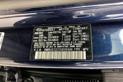 2026 Hyundai PALISADE XRT Pro
