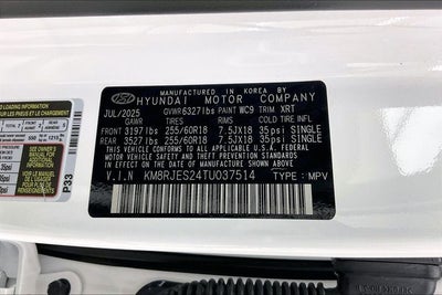 2026 Hyundai PALISADE XRT Pro