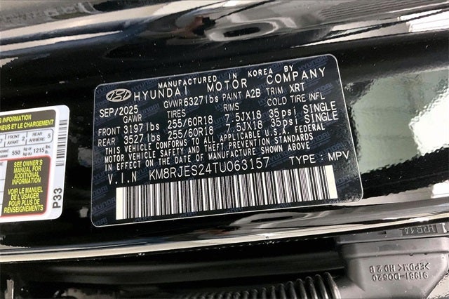 2026 Hyundai PALISADE XRT Pro