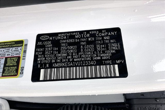 2027 Hyundai PALISADE HYBRID Limited 8P