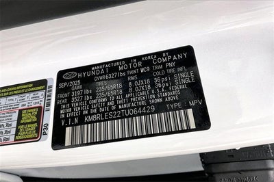 2026 Hyundai PALISADE SEL AWD