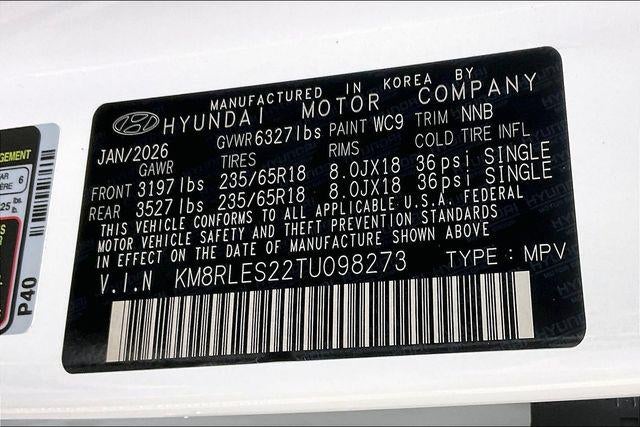 2026 Hyundai PALISADE SEL AWD