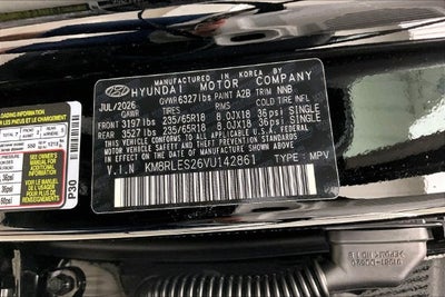 2027 Hyundai PALISADE SEL AWD