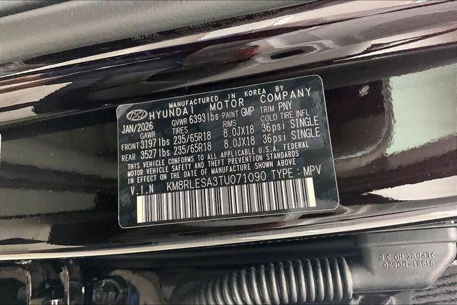 2026 Hyundai PALISADE HYBRID SEL 8P