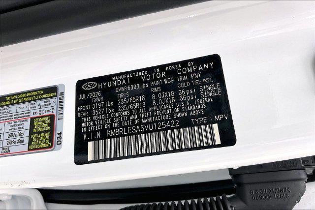2027 Hyundai PALISADE HYBRID SEL 7P