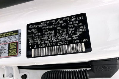 2027 Hyundai PALISADE HYBRID SEL 7P